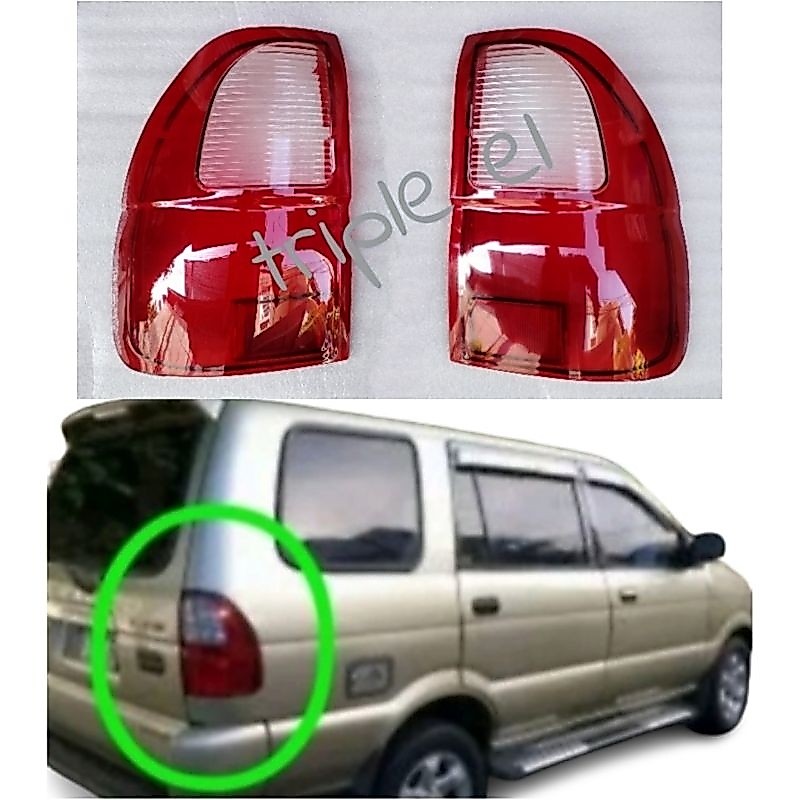 Mika Stoplamp Stop Lamp Lampu Rem Belakang Panther New 2001 - 2004 (Mika Putih Rata)