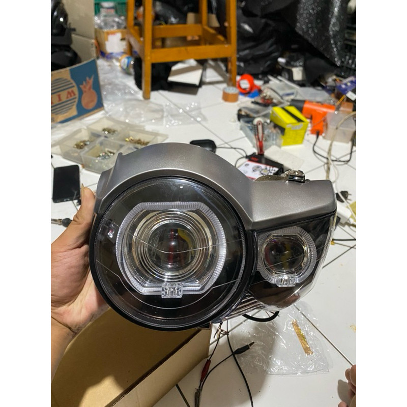 Biled Tiger Pece Lampu Depan Tiger Pece Tiger Revo Full Set Tinggal Pasang