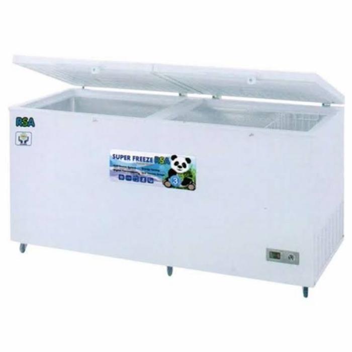 Frezer RSA CF 600H kapasitas 500 liter Freezer 2 pintu