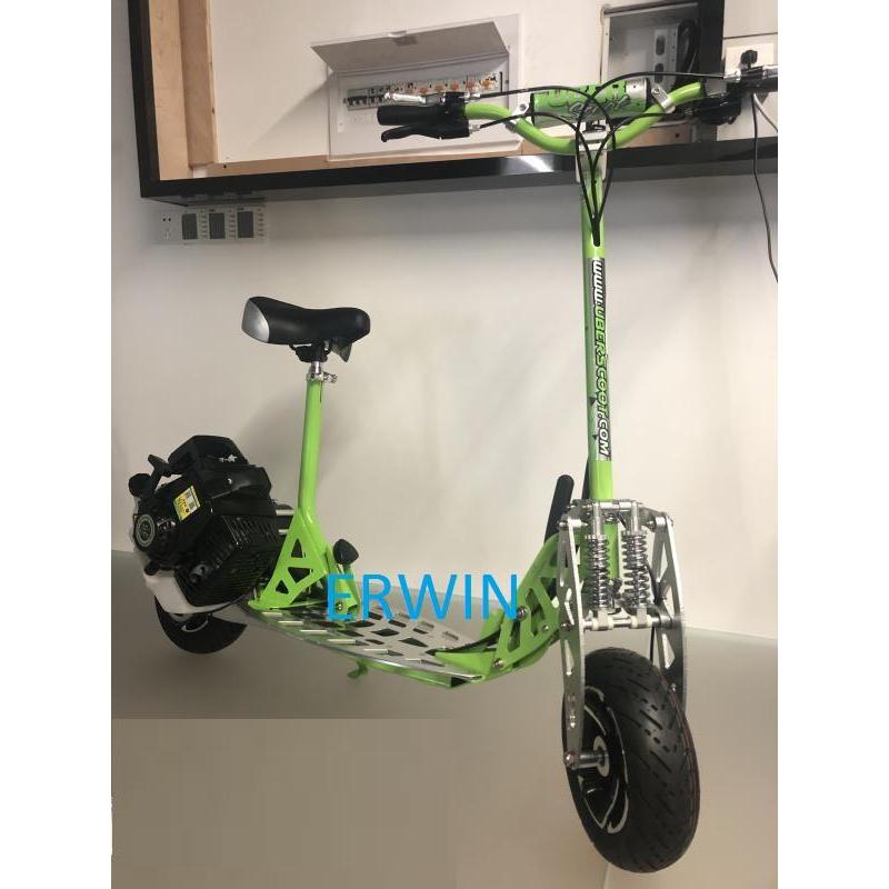 UberScoot 2 Speed 70CC Gas Scooter / 70CC skuter bensin - veestore01