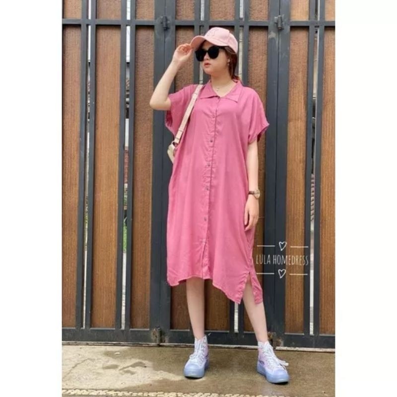 DASTER POLOS FULL KANCING DEPAN RAYON BUSUI VIRAL