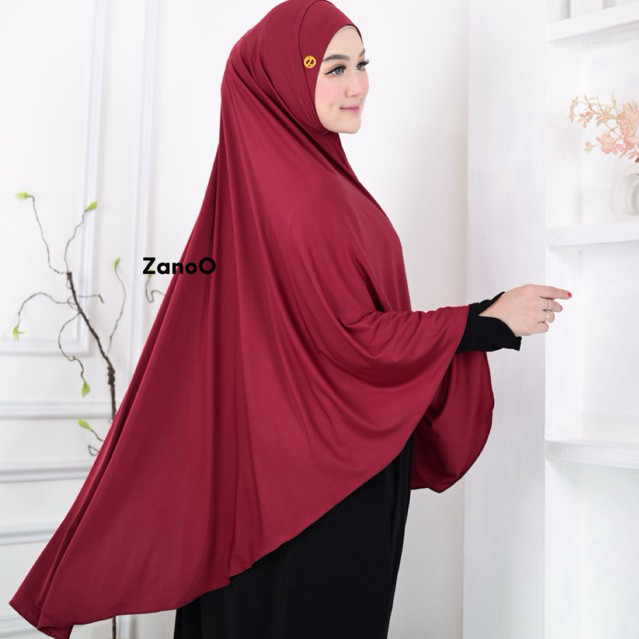 NEW ZANOO - XXL MARISA HIJAB JUMBO UMROH SYARI TERBARU