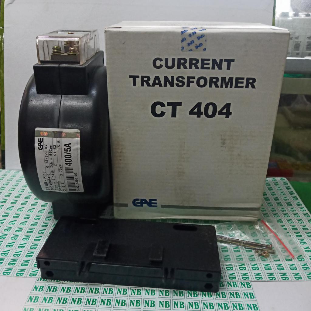 CURRENT TRANSFORMER CT 404-RING 400/5A GAE ORI