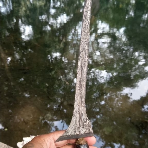 Keris jalak sangu tumpeng sepuh keris jst sepuh full pamor udanmas tiban tangguh majapahit