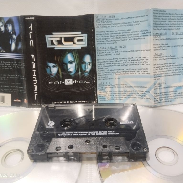 kaset pita TLC fanmail