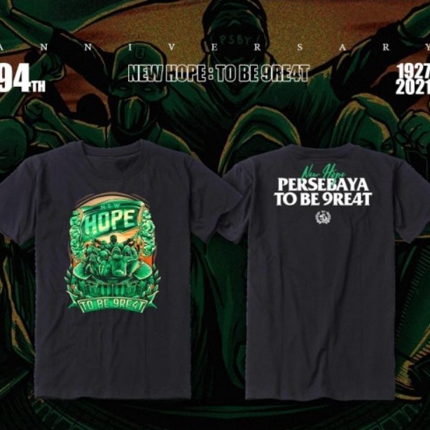 T-SHIRT ANNIVERSARY PERSEBAYA 94 UNISEX TEE