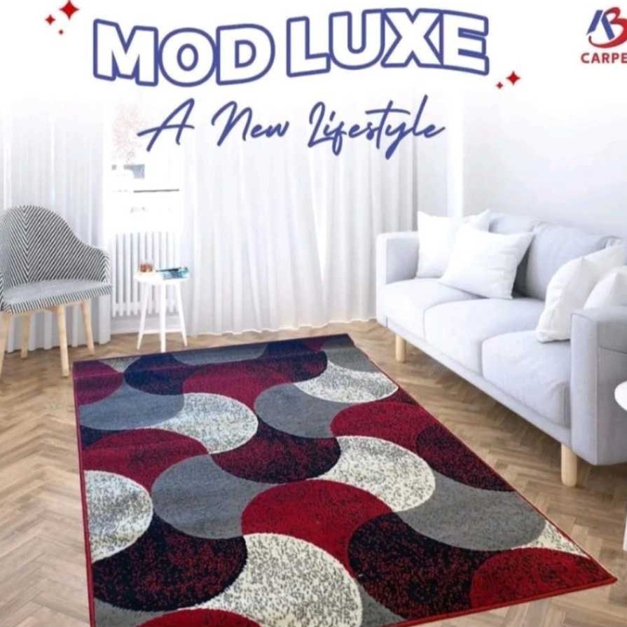 HOM Malang Karpet Lantai Jumbo Karpet Ruang tamu Moderno Luxe 230 X 310