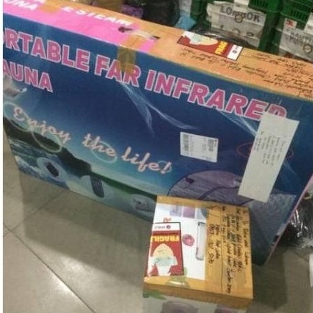 HOT PRODUCT Alat sauna portable Sauna dirumah Alat spa Mesin sauna steam portable dengan penutup kep