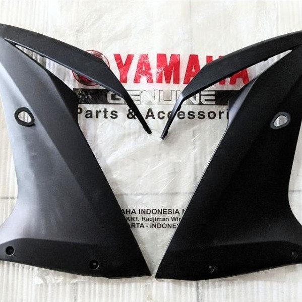 Barang Keren Fairing Sayap Depan Kanan Kiri Yamaha R15 V3 Original Yamaha Hitam Doff - Order Langsun