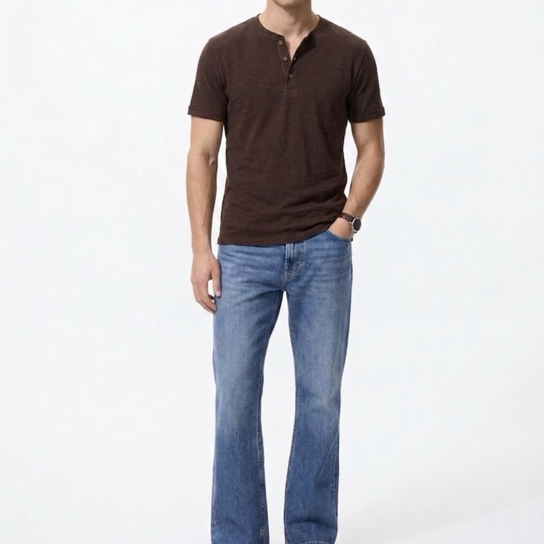 Celana jeans bootcut uniqlo new baru