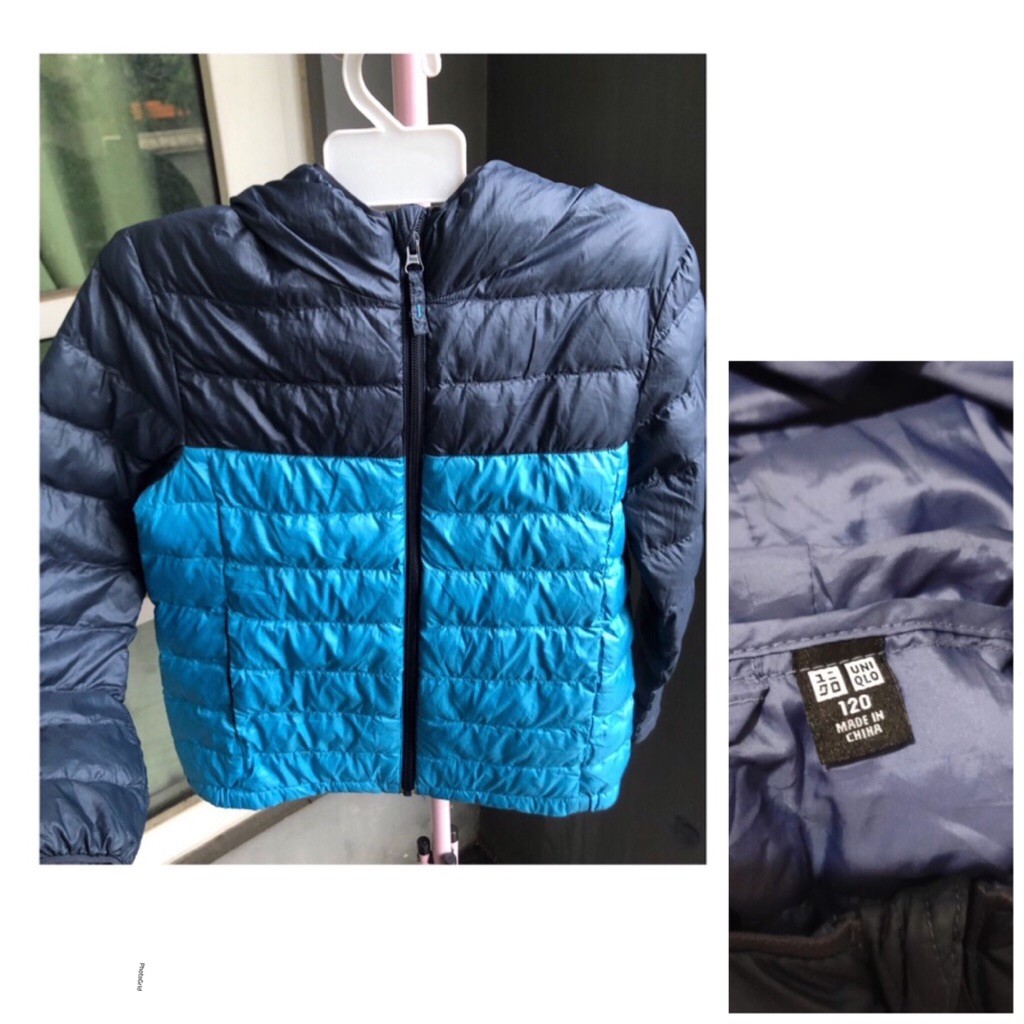 jaket hoodie Uniqlo kids sz 120 2 Warna