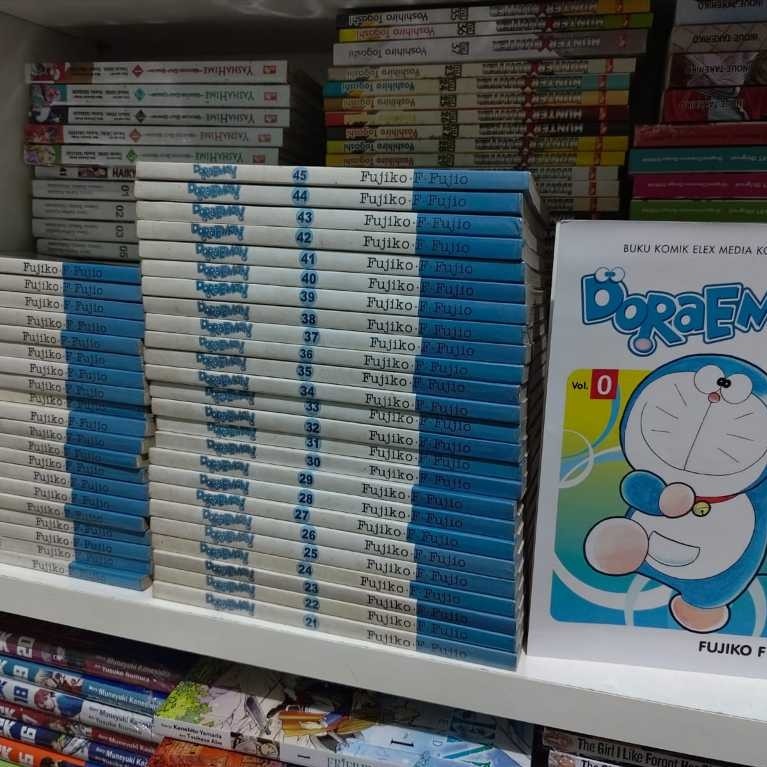 Komik Doraemon Set 0-45 Tamat Japanese Binding