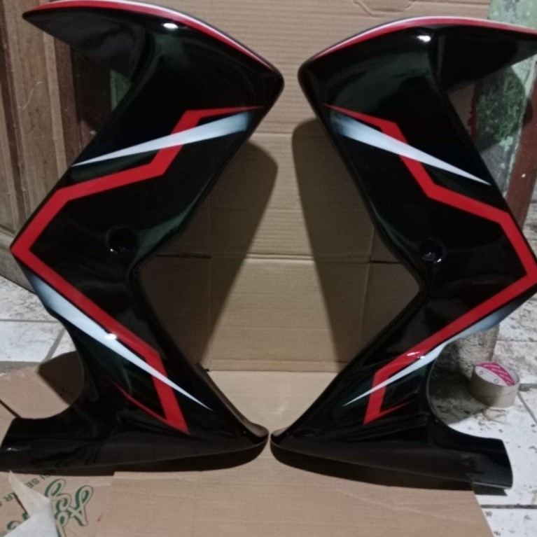 half atau fairing sayap New Megapro