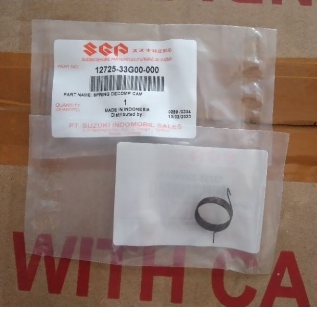 PER BANDULAN DEKOMPRESI NOKEN AS SPIN SKYWAVE SKYDRIVE HAYATE ORIGINAL SGP 12725-33G00-000