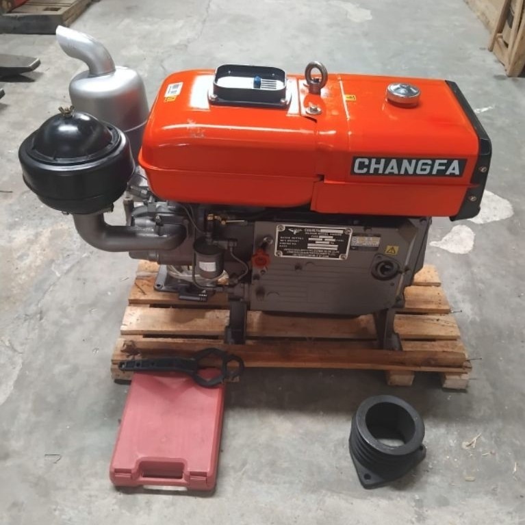Diesel S1115 Changfa Hopper 24HP Mesin Penggerak Gilingan