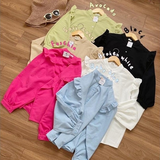premium hiza - yurim blouse | kemeja blouse basic