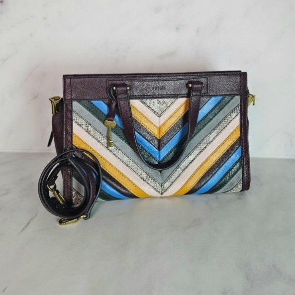 (PRELOVED) Fossil Patchwork Tote