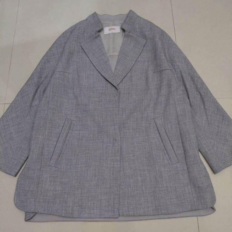 Preloved Zishen Blazer Grey