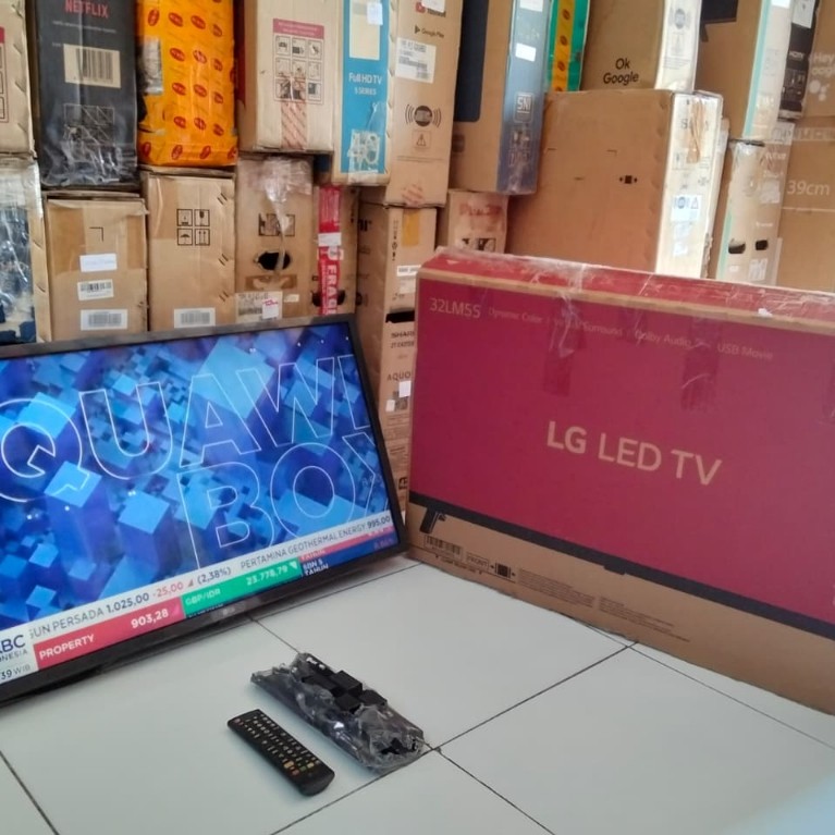 TV LED LG DIGITAL 32 INC HD SIAP PAKAI KONDISI BEKAS MASIH SEGEL (0208)