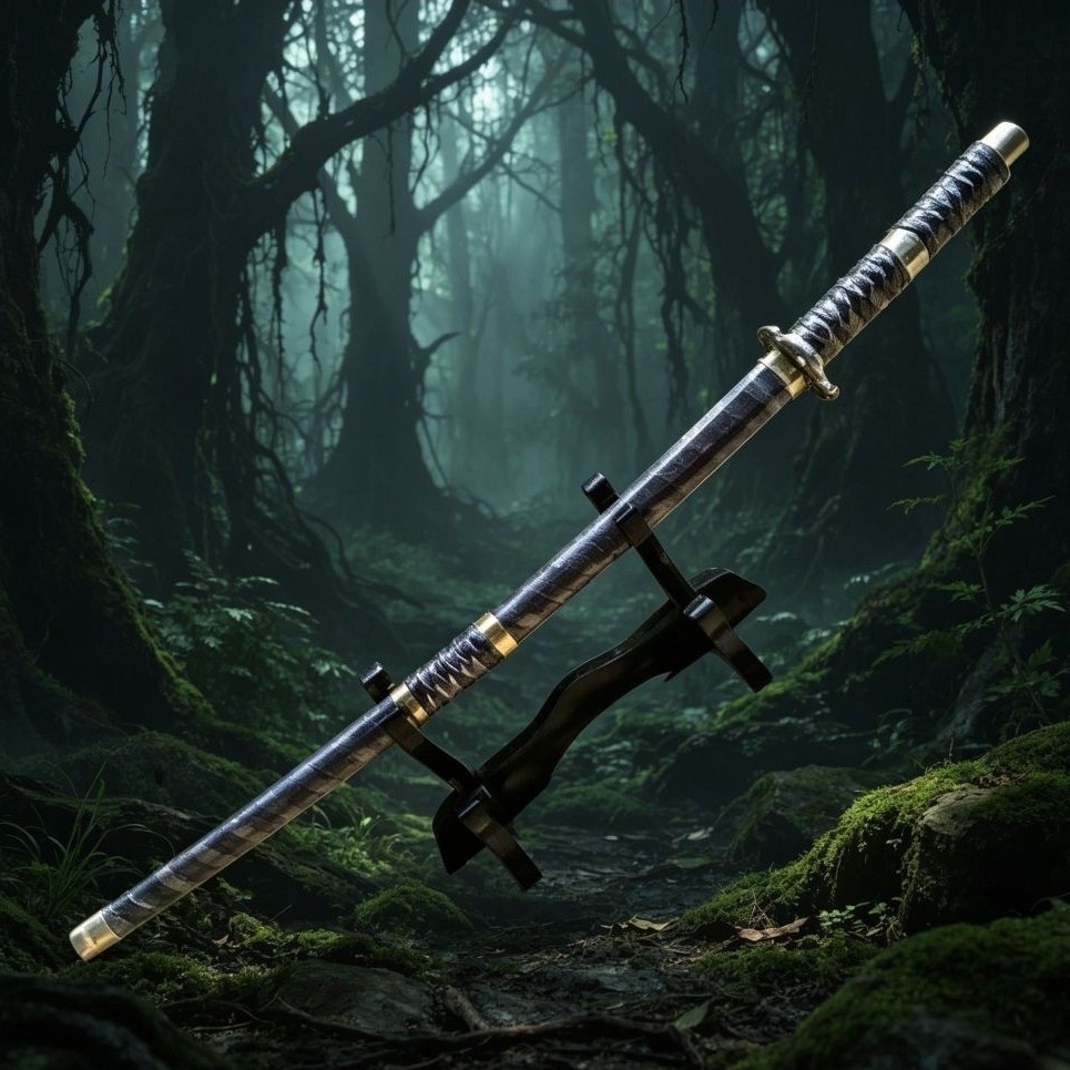 captain pedang katana kayu anime samurai x cosplay anime