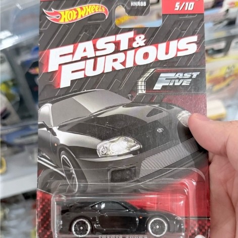 hotwheels supra fast furious fast five hitam