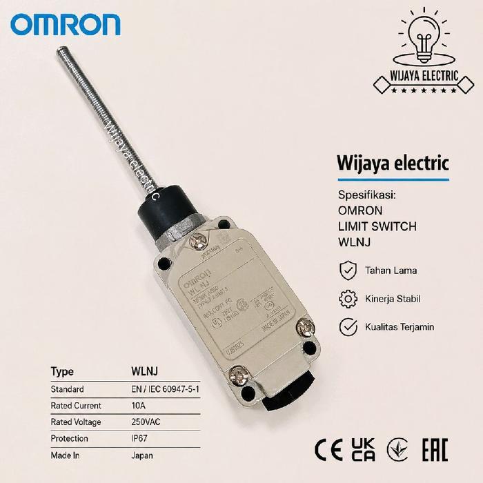 Omron Limit Switch WLNJ / Limit Switch Omron WL-NJ Original