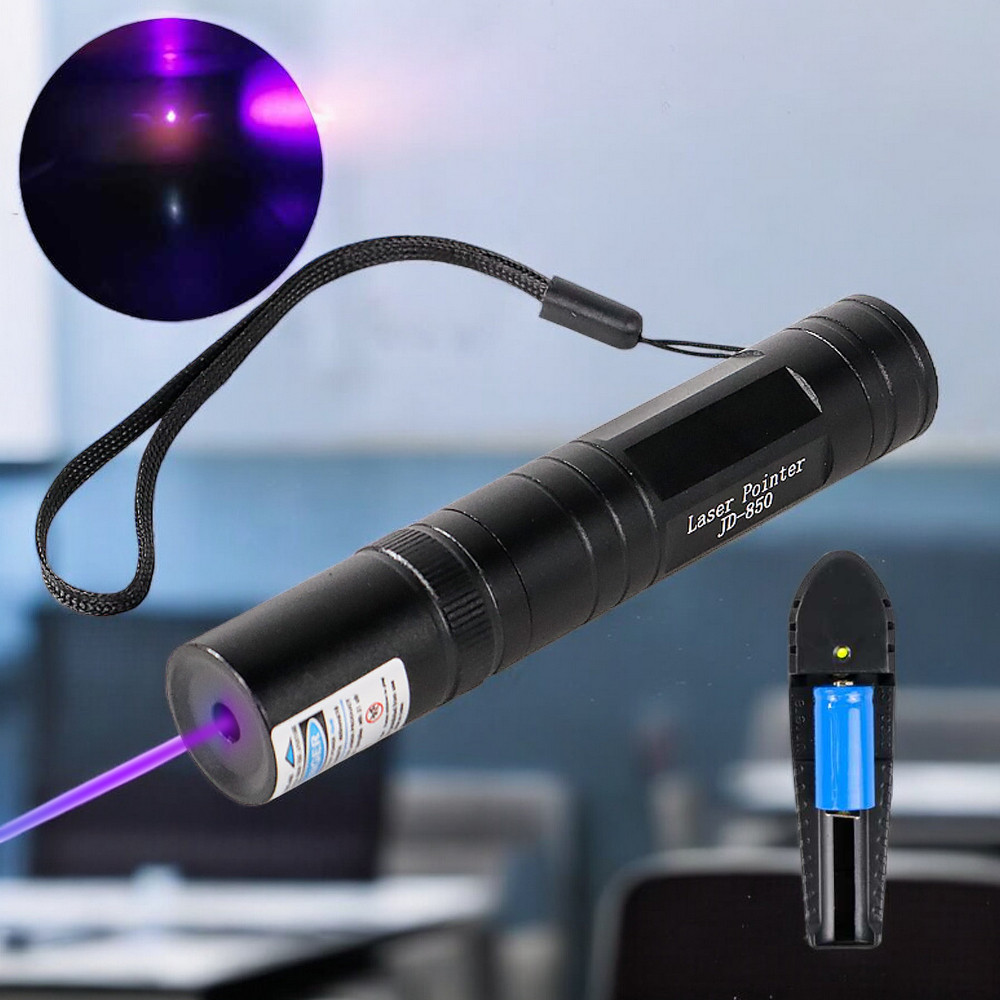 SD1 UltraLaser Laser Pointer Penunjuk Presentasi Purple Beam 5mW 405nm - JD-850