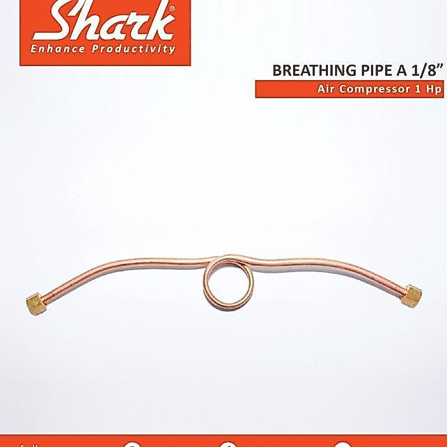 Pipa Kuningan Kompresor Shark 1Hp