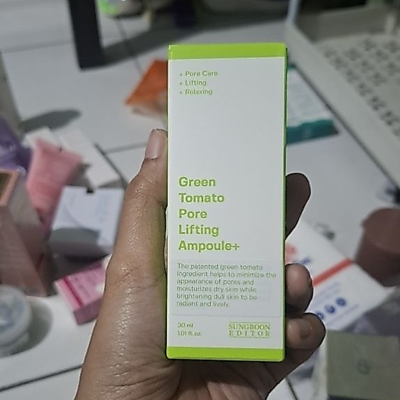 Jual - Sungboon Editor Green Tomato Pore Lifting Ampoule