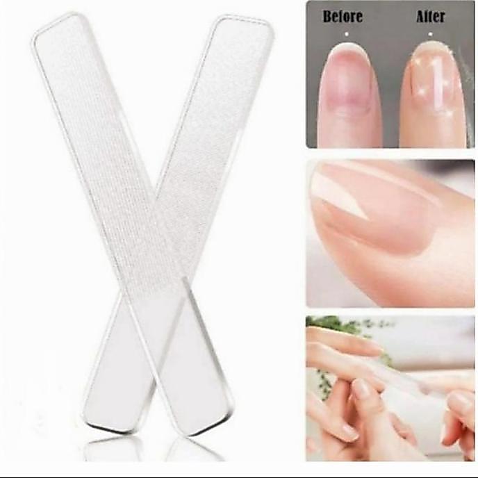 Nail- Nude Nail Glass Nail Shiner