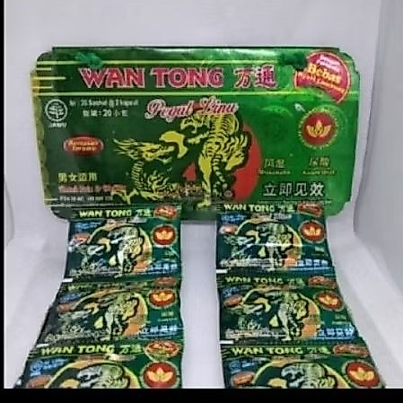 Kapsul pegal linu Wang tong renteng isi 20sachet original