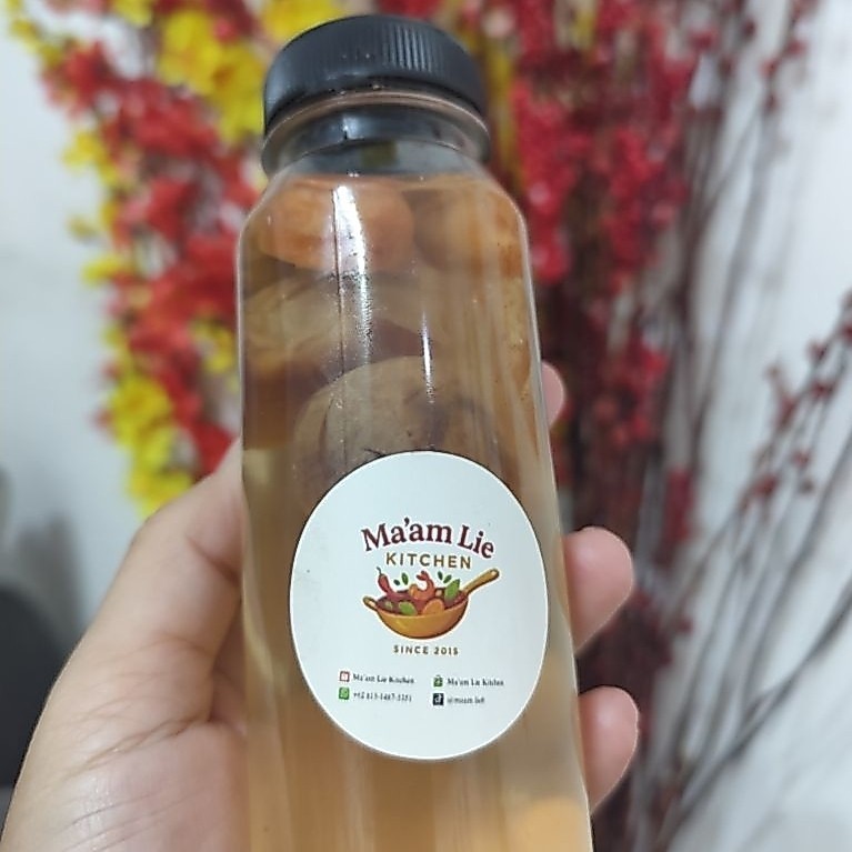 Es buah atapson / es manisan buah atapson segar dan enak