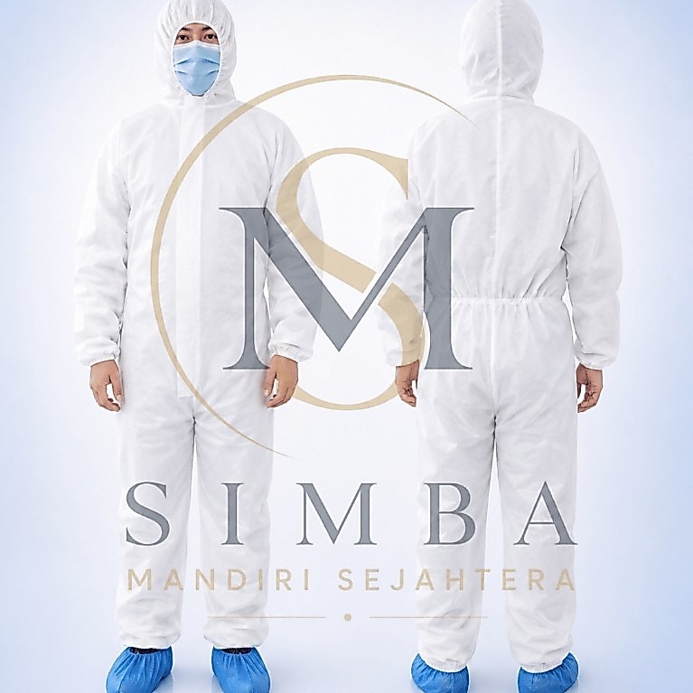 BAJU APD HAZMAT MEDIS/FULLSET APD HAZMAT/HAZMAT COVERALL