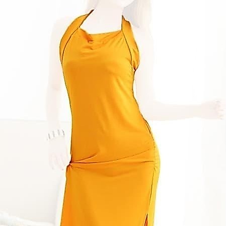 S M L XL XXL Sexy Lingerie Ino Long Yellow Baju Tidur M45B - Kuning, M
