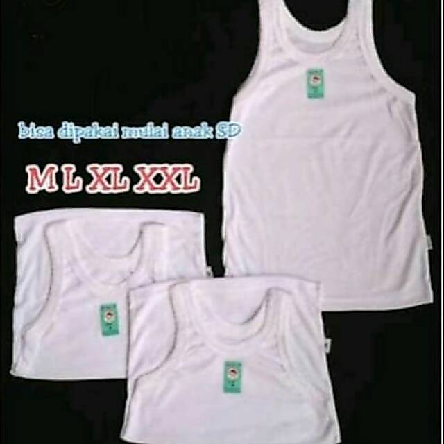 3 PCS SINGLET AGREE 039/ SINGLET ANAK SD/KAOS DALAM SD/KAOS KUTANG/KAOS SPORT/SINGLET ADEM LEMBUT