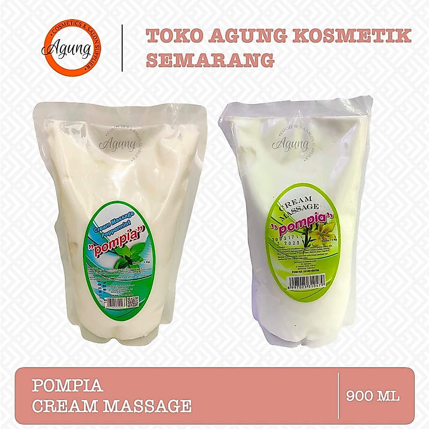 AGUNGSMG - Pompia Massage Cream untuk krim pijat 450- 900 gram