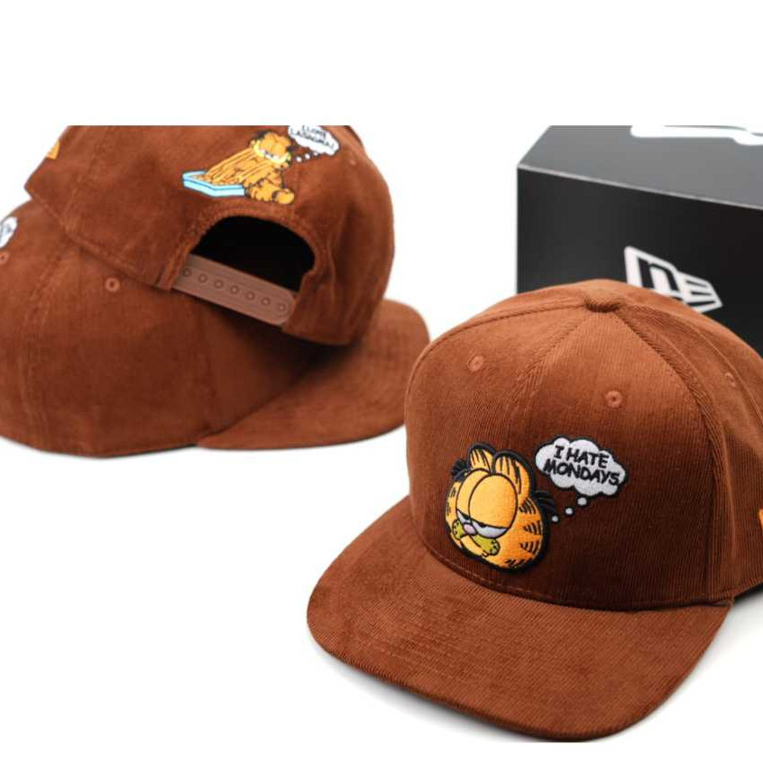 Topi Snapback Original Import Garfield Hat Baseball Cap Distro Surfing Fashion Hip Hop Pria Wanita S