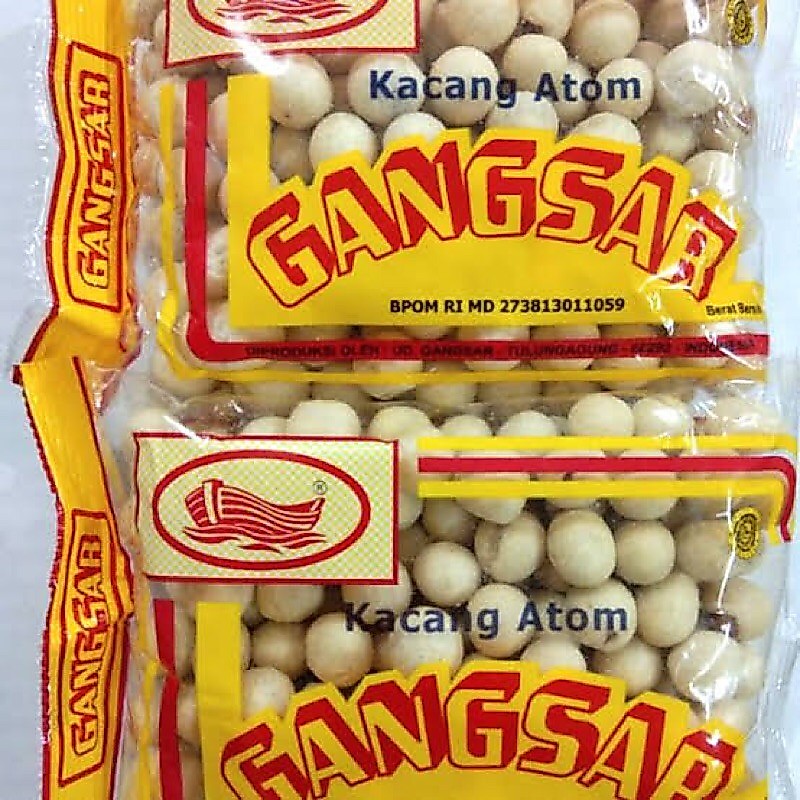 Kacang Atom Gangsar 140gram / Kacang Gangsar / kacang sanghai
