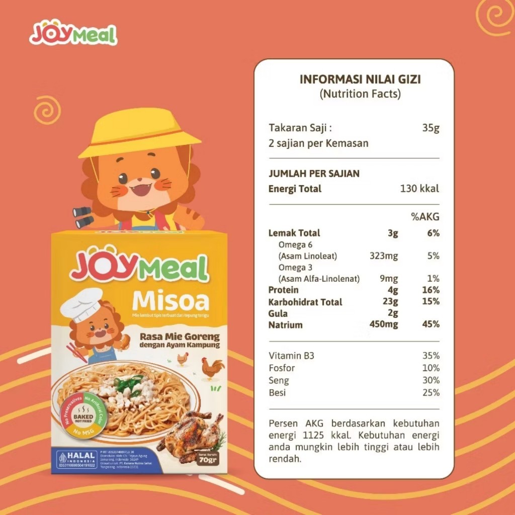 Joymeal Misoa Mie Goreng