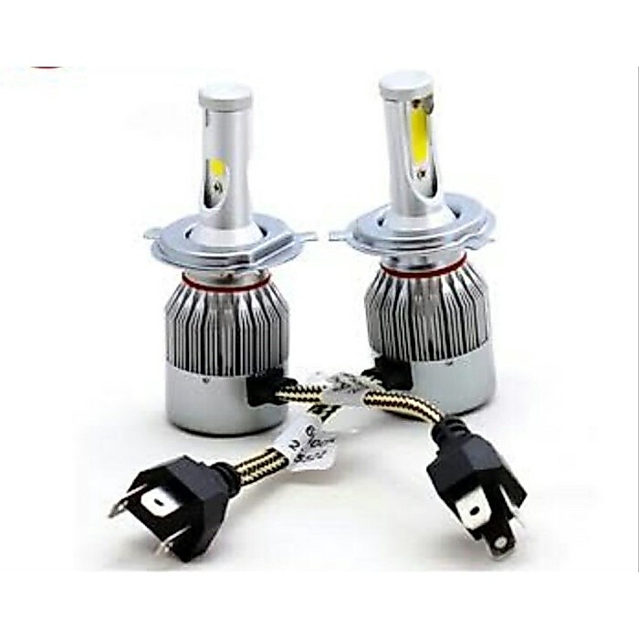 NEW  2PCS LAMPU DEPAN LED BOHLAM LED MOBIL H4 2 PCS Avanza Xenia Innova Agya Ayla Calya Sigra