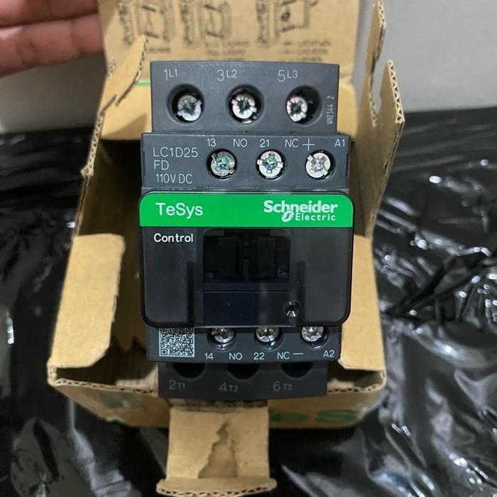 Kontaktor Schneider LC1D25AFD 110VDC LC1D25 110V DC