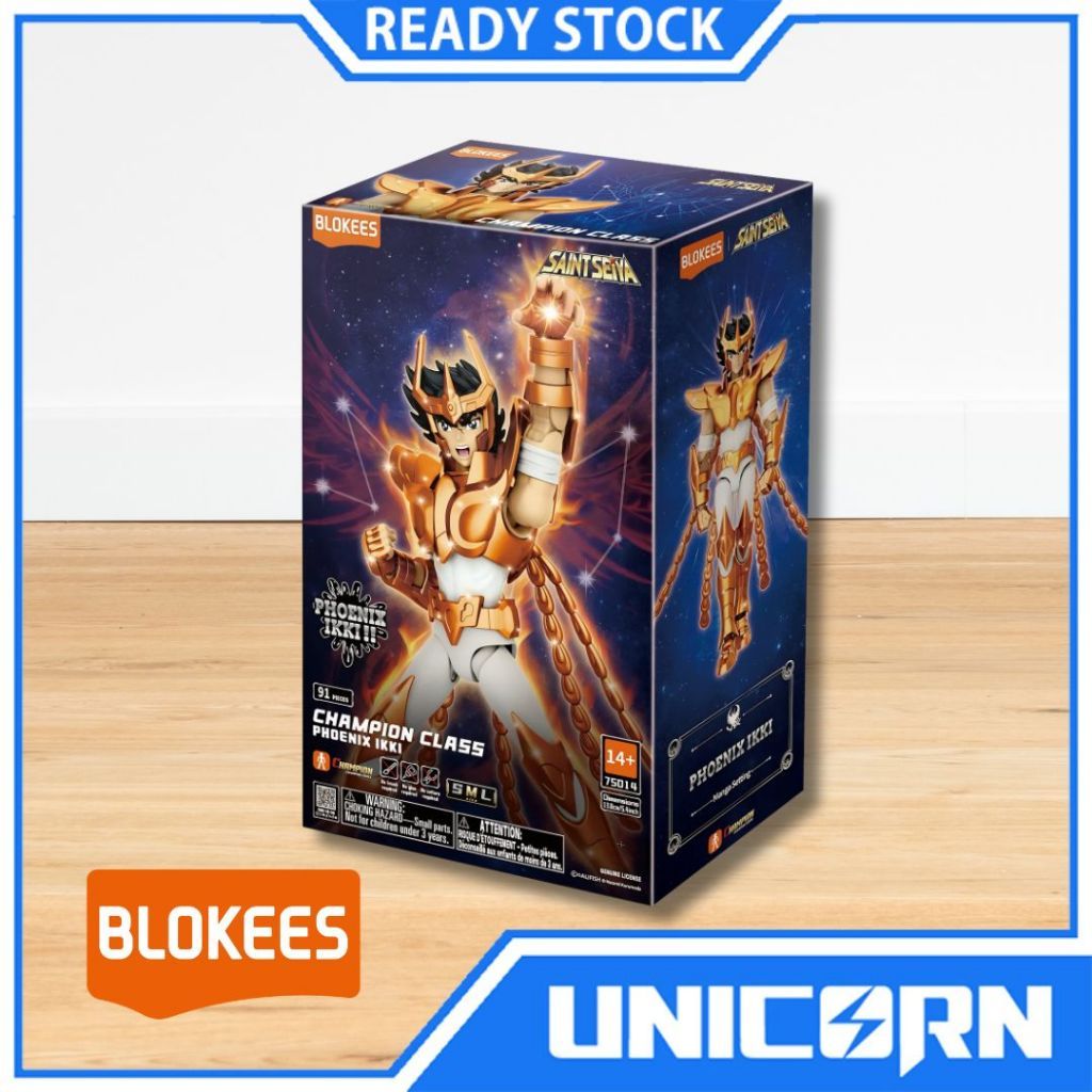 Blokees Saint Seiya Champion Class 12 Phoenix Ikki / Blokees CC Phoenix Ikki