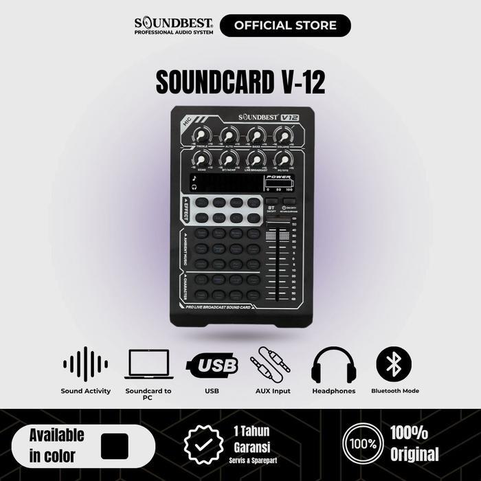 SOUNDCARD SOUNDBEST -  V12 Laptop