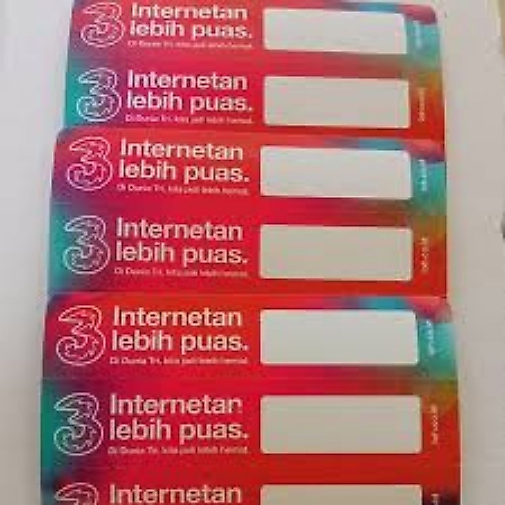 VOUCHER KOSONG TRI ( SUMSEL, BENGKULU, LAMPUNG DAN BANGKA BELITUNG)
