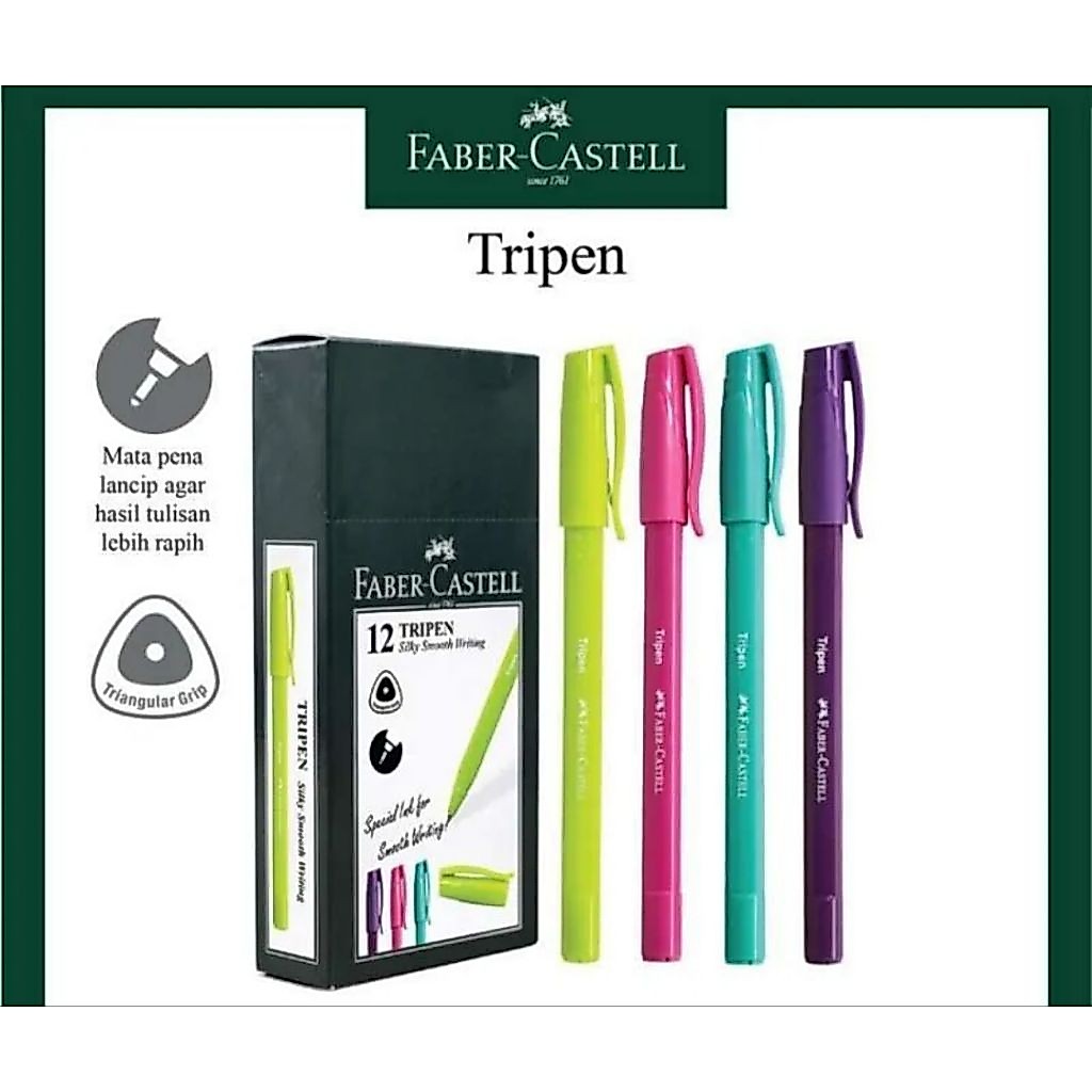 pulpen Faber-Castell tripen