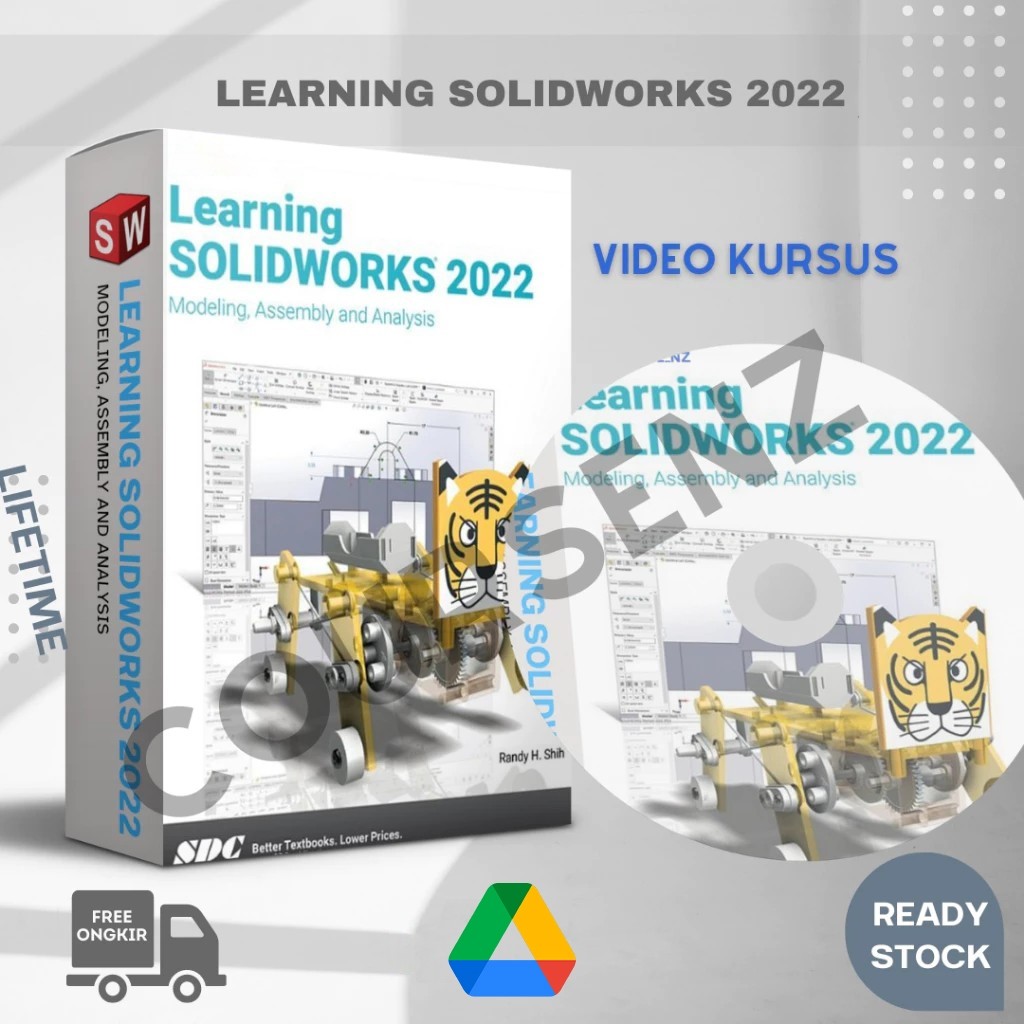 SOLIDWORKS Essential Training (Video Kursus / Tutorial) Belajar Solidworks