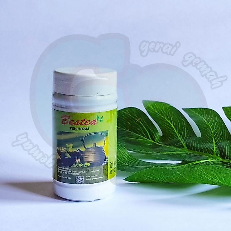 (geraigemah)2 Bestea Teh Hitam kemasan 40 gr - Teh Hitam Bestea Herbal Alami