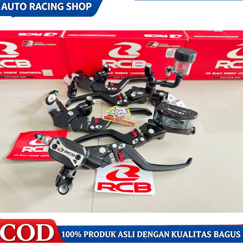 Master rem RCB E3+ E2+ E4+ Kanan sama Handle kiri Cable kopling Kanan kiri RCB E2 E3 E4 + Plus asli 