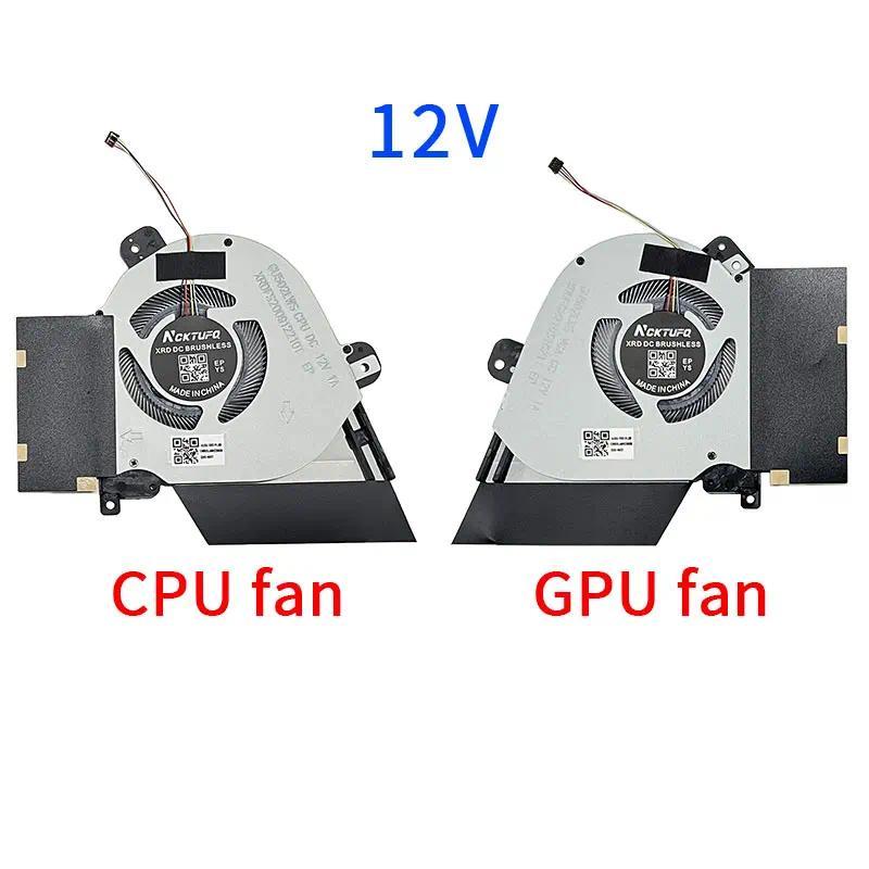New Laptop CPU GPU Cooling Fan For ASUS GU502DU GU502G GU502GW GU502L GU502LWS GU532G GX502G GX502GW