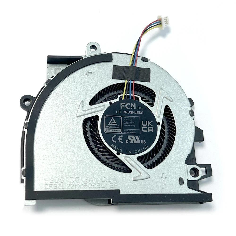 Laptop CPU Cooling Fan Cooler 5V For ASUS TUF Gaming A16 FA608 /F16 FX608 FSQ8 13NR0J00M02011 DQ5D58
